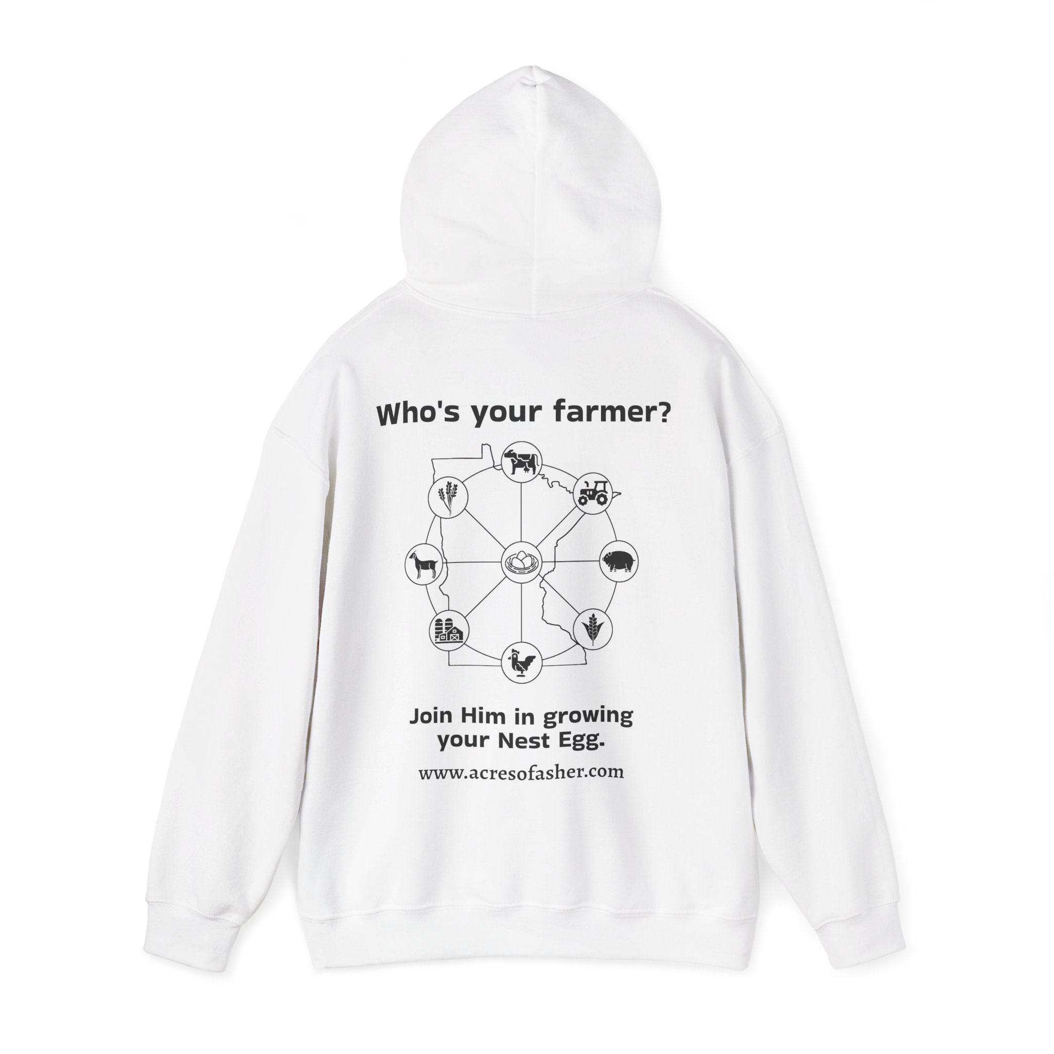 Nest Egg with Chicken Hill Hoodie